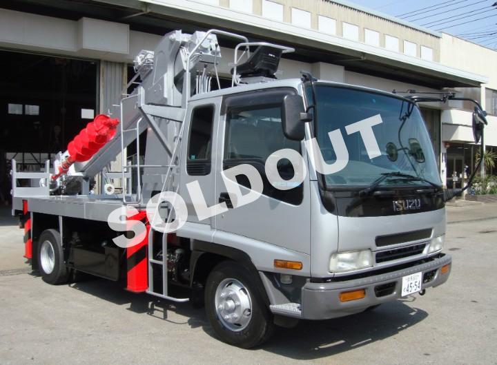 アイチ穴掘建柱車D70A