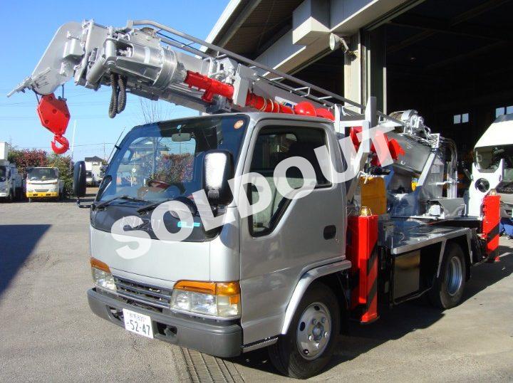 アイチ穴掘建柱車D50A