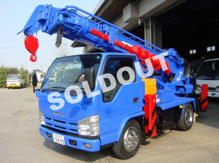 アイチ穴掘建柱車D50A