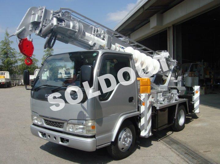 アイチ穴掘建柱車D50A