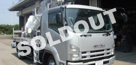 中古穴掘建柱車No216 タダノDT-720 穴掘り建柱車