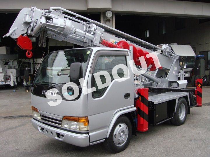アイチ穴掘建柱車D50A