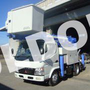 高所作業車中古No240　アイチコーポレーションSH15B電工仕様高所作業車　H19三菱キャンター