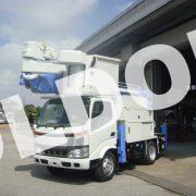 中古高所作業車No247　アイチコーポレーションSN15A　電工仕様14.6m高所作業車