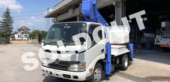 中古高所作業車No249 アイチコーポレーションSB12A高所作業車　H21トヨタ