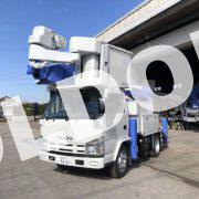 高所作業車No252 アイチコーポレーションSN15B電工仕様高所作業車　H21いすずエルフ