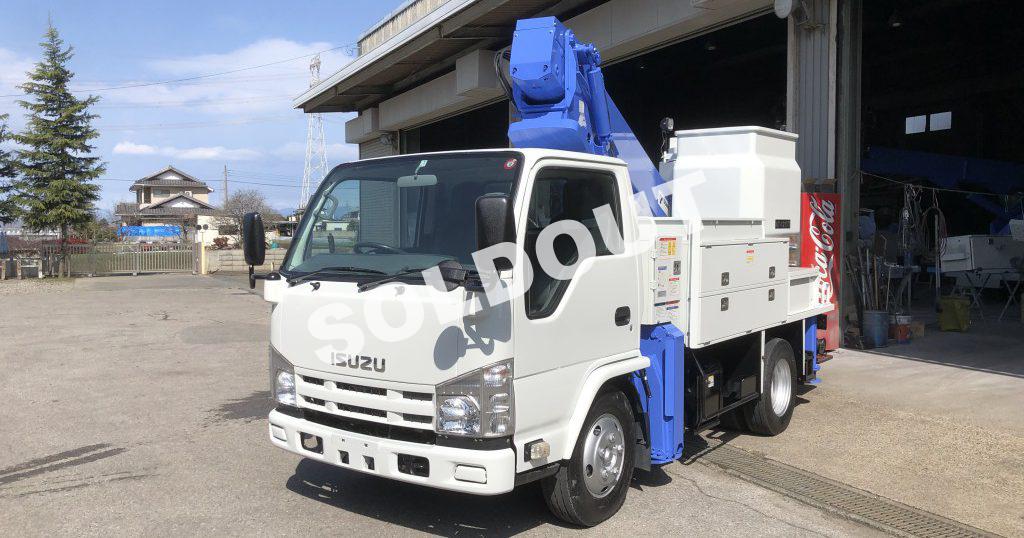 中古高所作業車No257　タダノTA-121TT 12m高所作業車　いすゞエルフ