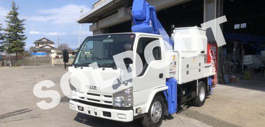 中古高所作業車No257　タダノTA-121TT 12m高所作業車　いすゞエルフ