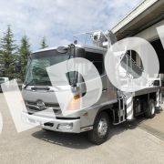 穴掘建柱車No266　アイチコーポレーションD70A穴掘建柱車 H17日野レンジャー