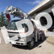 穴掘建柱車中古 No269 アイチコーポレーションD50A穴掘建柱車 H21 日野デュトロ