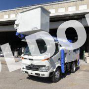 中古高所作業車No270 アイチコーポレーションSH15B 電工仕様14.6m高所作業車　サブ動力バッテリー仕様　H21日野デュトロ