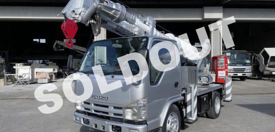 穴掘建柱車中古No273 タダノDT-620 いすゞエルフ穴掘建柱車