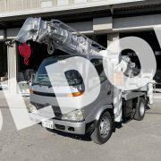 穴掘建柱車中古No274　アイチコーポレーションD50A 穴掘建柱車