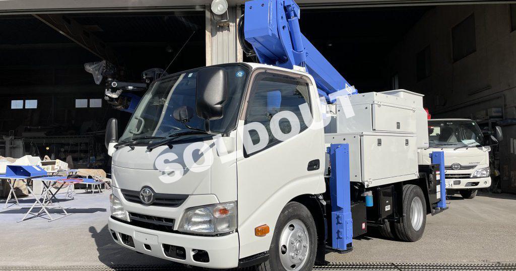 高所作業車中古No275 アイチコーポレーションSH12A 12m電工仕様高所作業車　サブ動力付き！