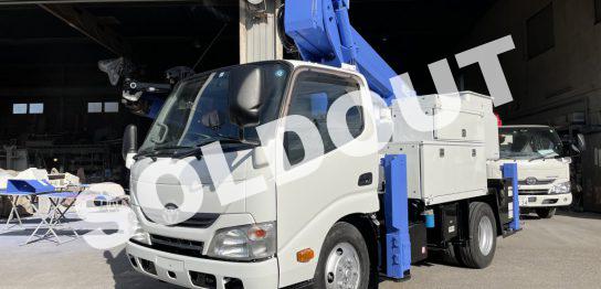 高所作業車中古No275 アイチコーポレーションSH12A 12m電工仕様高所作業車　サブ動力付き！