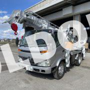 中古穴掘建柱車No278　アイチコーポレーションD50A穴掘建柱車　H20 日野デュトロ