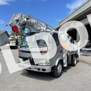 穴掘建柱車　中古No283　アイチコーポレーションD50A穴掘建柱車 H19デュトロ