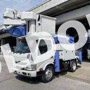 高所作業車中古No288　アイチコーポレーションSN15B電工仕様14.6m高所作業車　H24日野デュトロ　サブエンジン付き！
