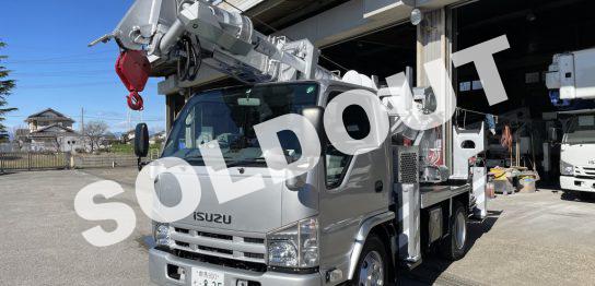 穴掘建柱車中古No290 タダノDT-620穴掘建柱車　H27いすゞエルフ