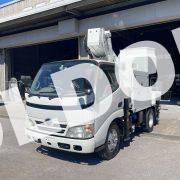 高所作業車中古No294　アイチコーポレーションSH10A　電工仕様9.9m高所作業車 サブエンジン付き！ H21日野デュトロ