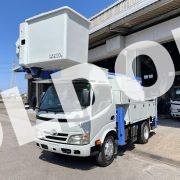 高所作業車 中古No298 アイチコーポレーションSH15B 電工仕様14.6m高所作業車 H22日野デュトロ