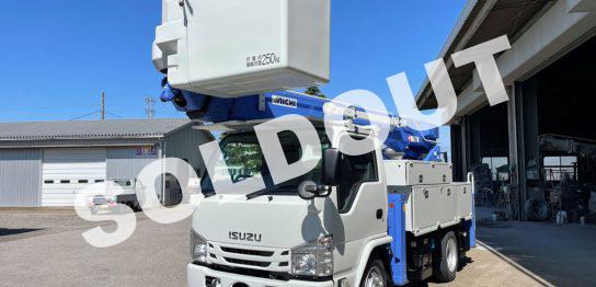 高所作業車 中古No302 アイチコーポレーションSH15B 電工仕様14.6m高所作業車　H28いすゞ