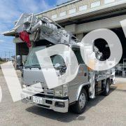 穴掘建柱車 中古No308　アイチコーポレーションD50A穴掘建柱車　H19いすゞエルフ　走行少！