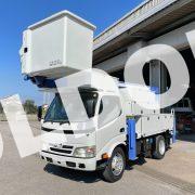 高所作業車 中古No310 アイチコーポレーションSH15B 電工仕様14.6m高所作業車　サブ動力バッテリー式