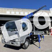 ユニック6段クレーン中古No112　H23いすゞエルフ ワイドロング 高積載3.2t車　低走行！6段クレーンML規制なし！