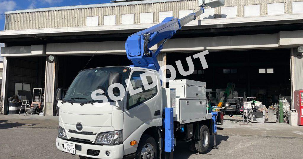 高所作業車 中古No313　アイチコーポレーションSK12C1RN 12.1m高所作業車　R2日野デュトロ