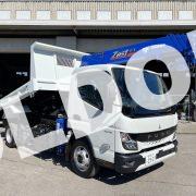 クレーン付ダンプNo50　タダノ4段クレーン付ワイドロングダンプ　登録済み未使用車　新車新品架装！