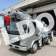 穴掘建柱車 中古No316 アイチコーポレーションD50A穴掘建柱車 H19三菱キャンター