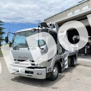 穴掘建柱車 中古No319 アイチコーポレーションD70A穴掘建柱車 H24いすゞフォワード 走行少！