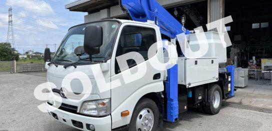 高所作業車中古No320 アイチコーポレーションSH12A 電工仕様12m高所作業車 H26日野デュトロ