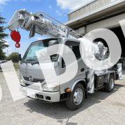 穴掘建柱車中古 No321 アイチコーポレーションD50A穴掘建柱車 H24 日野デュトロ 走行少！