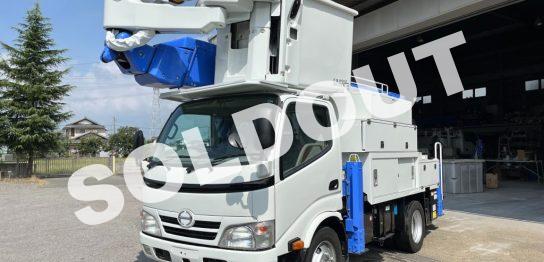 高所作業車 中古No324 アイチコーポレーションSN15B 電工仕様14.6m高所作業車　H23日野デュトロ