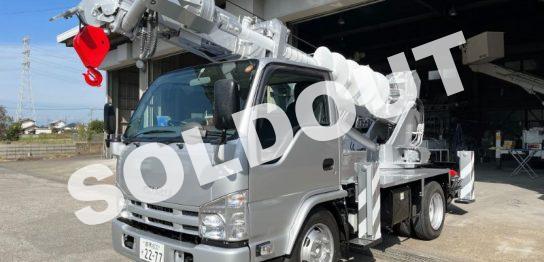 穴掘建柱車 中古No326　タダノDT-620穴掘建柱車　H26 いすゞエルフ　走行少！