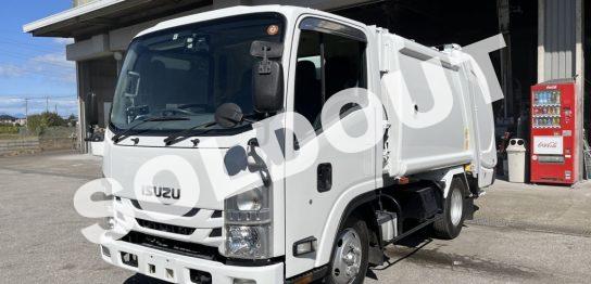 中古 プレスパッカー車No17 新明和 G-PXプレスパッカー車 4.2㎥ 連続スイッチ付き H29いすゞエルフ