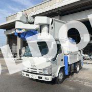高所作業車 中古No328 アイチコーポレーションSN15B 電工仕様14.6m高所作業車　H22いすゞ 低走行！