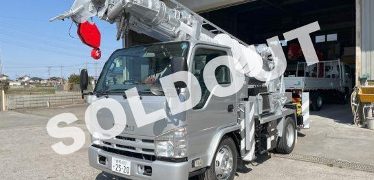 穴掘建柱車 中古No332　アイチコーポレーションD50A穴掘建柱車　H27いすゞエルフ