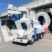 高所作業車 中古No337 アイチコーポレーションSN15B 電工仕様14.6m高所作業車　H25いすゞ サブエンジン付き！