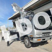 穴掘建柱車 中古No339 アイチコーポレーションD70A穴掘建柱車 H16いすゞフォワード