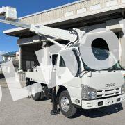 中古高所作業車No342　アイチコーポレーションSH11A　電工仕様11m高所作業車 H24いすゞエルフ　走行少！