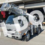 穴掘建柱車 中古No343　アイチコーポレーションD50A穴掘建柱車　H26 日野デュトロ 走行少！