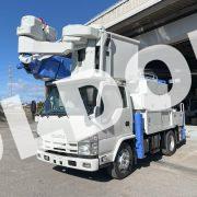高所作業車 中古No344 アイチコーポレーションSN15B 電工仕様14.6m高所作業車　H23いすゞエルフ