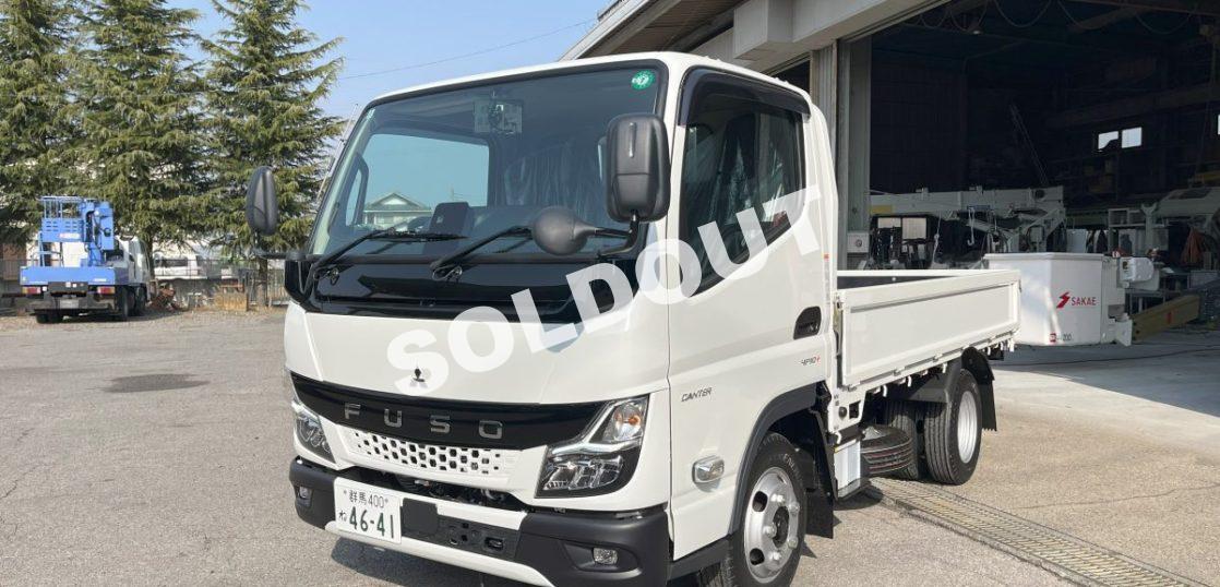 平ボデーNo12 令和7年　新車三菱キャンター　標準キャブ