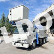 高所作業車 中古No351 アイチSH15B 電工仕様14.6m高所作業車　H24 いすゞエルフ　サブエンジン付き！