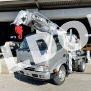 穴掘建柱車 中古No353　アイチコーポレーションD50A穴掘建柱車　H25 日野デュトロ 走行少！