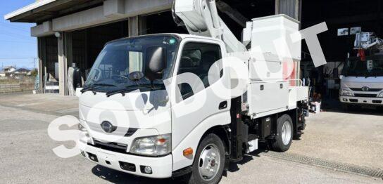 高所作業車 中古No357　アイチコーポレーションSH11A　電工仕様11m高所作業車 H26日野デュトロ 4WD車輛！