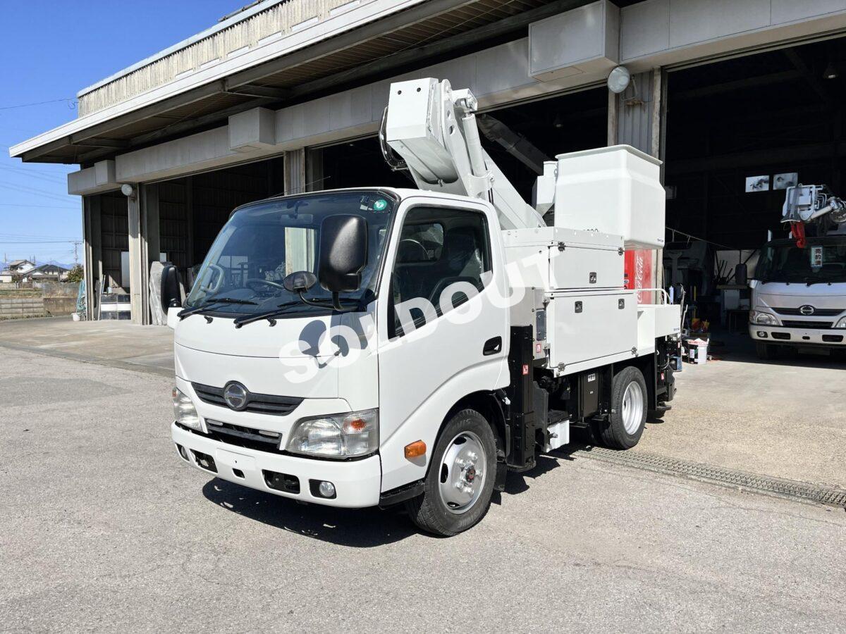 高所作業車 中古No357　アイチコーポレーションSH11A　電工仕様11m高所作業車 H26日野デュトロ 4WD車輛！